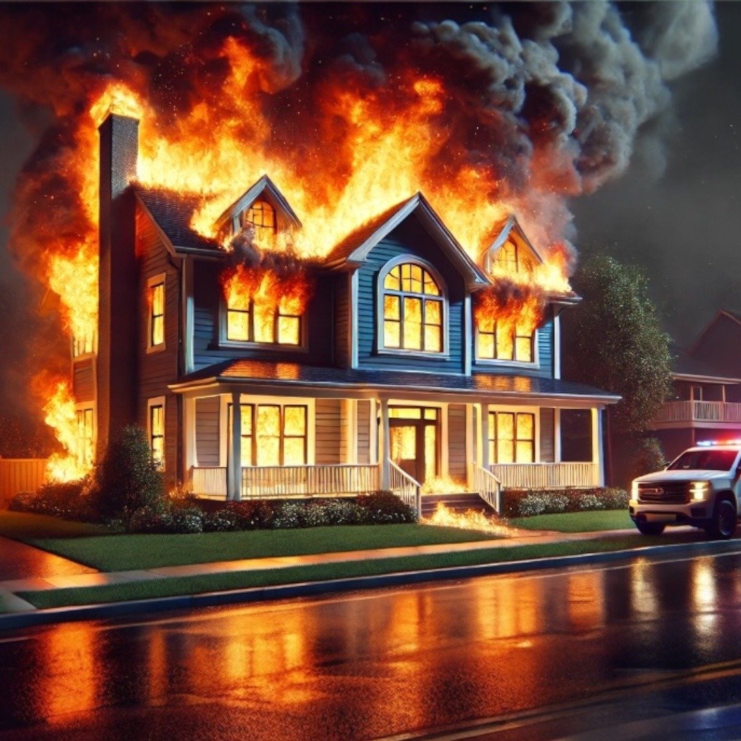 House on fire